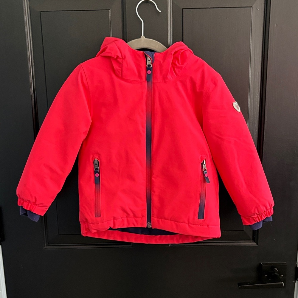 Kids bright pink Hooded Jacket